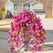 Fake Hibiscus Artificial Hanging Flowers Plants for Outdoors Spring Decoration